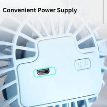 Portable Clip-on Fan, Battery Operated, With Light & Spray, Small Yet Powerful USB Table Fan, 3-Speed Quiet Rechargeable Mini Desk Fan, 360° Rotation, Personal Cooling Fan for Home, Office, Camping the24kgal