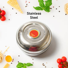 Multi-Purpose Stainless Steel Round Shape Tiffin Box the24kgal