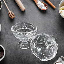 Glass Ice-Cream Cup Set, Home & Kitchen Serving or Dessert Cup (6 Pcs Set) the24kgal