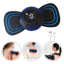 Portable USB Neck Massager Electric Neck Massager,  Enhancer Mini Cervical Massager EMS Lymphatic Drainage Massage with Cable the24kgal