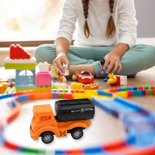 Tanker Truck Toys for Kids, friction power Vehicles Toy Truck, Plastic Truck, Friction Power Toy Trucks For Boys Girls, & Kids (1 Pc / Mix Color) the24kgal