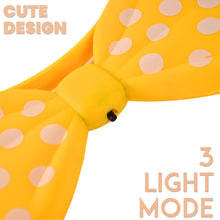 LED Glowing Bow Hairband (1 Pc) the24kgal