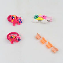 Cute Cartoon Plush Hairpin Set (7 Pcs Set / Mix Colour), Hair accessories the24kgal