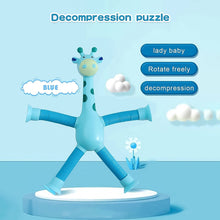 LED Giraffe Telescopic Suction Cup Toys (1 Pc) the24kgal
