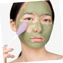 2-in-1 Silicone Mask Brush for Cleansing & Mud Mask Application the24kgal