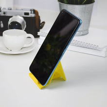 Adjustable Foldable Plastic Mobile Phone Stand (1 Pc / Mix Color) the24kgal
