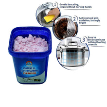 Universal Oven & Cookware Cleaner Powder – Stainless Steel, Pot Stain & Rust Remover the24kgal