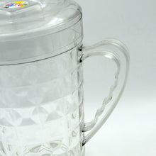 Mocktail Pet Jug  Plastic Jug With lid, Drinking Beverage Jag, Transparent Tableware  Reusable BPA Free, Plastic Water jug for Home use, Perfect for Home, Restaurants the24kgal