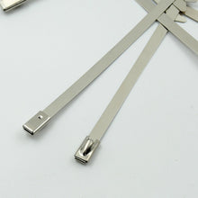 Stainless Steel Cable Ties for Solar & Home Use (100 Pc, 4.6x100mm) the24kgal