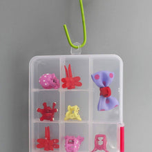 15-Grid Clear Plastic Jewelry Organizer Box with Dividers (1 Pc) the24kgal