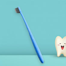 Wheat Straw Soft-Bristle Toothbrush for Deep Cleaning & Dental Care (1 Pc) the24kgal