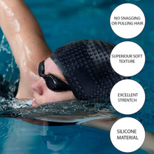 Premium Silicone Waterproof Swimming Cap (1 Pc) the24kgal