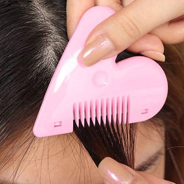 Heart Shape Baby Hair Scissors - Lightweight Stainless Steel Thinning Shears for Girls, Hair accessories the24kgal