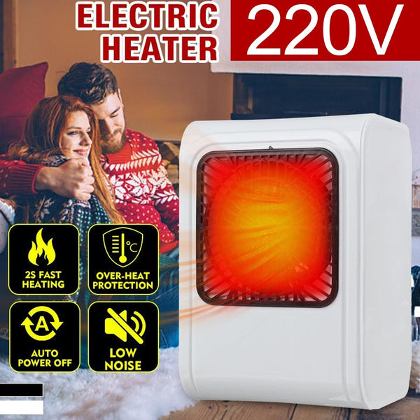 Room Heater 220V Brown Box Heater with Plug for Office & Bedroom Use the24kgal
