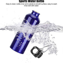 Aluminium Sports Water Bottle, 1 Pc (Capacity 500 ML Approx) the24kgal