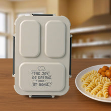 3-Compartment Stainless Steel Lunch Box (1 Pc) the24kgal