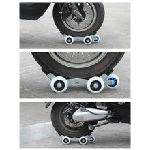 Universal Scooter/Bike Parking Support Roller with Heavy-Duty Wheels (1 Pc) the24kgal