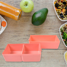 Plastic 3 Layer Leak Proof 3 Compartment Lunch Box for Office  (1 Pc) the24kgal