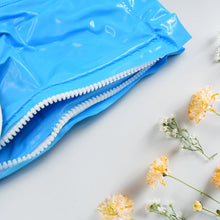 Plastic Shoes Cover Reusable Anti-Slip Boots Zippered Overshoes Covers & Shoe laces Waterproof Snow Rain Boots for Kids / Adult Shoes, for Rainy Season (1 Pair) the24kgal