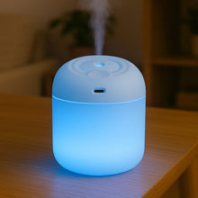 Portable Mini USB Humidifier with Light, Cool Mist & Essential Oil Diffuser (250ML) the24kgal