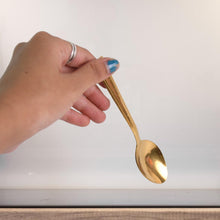Premium Luxurious Stainless Steel Coated Spoons (6 Pcs Set / Golden) the24kgal