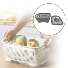Multipurposes Plastic Basket, Organizer for Kitchen, Countertop, Cabinet, Bathroom with Lid, Plastic Storage Basket For Store Fruits, Vegetables, Magazines, Cosmetics, Stationary (1 Pc / Mix Color ) the24kgal