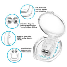 Anti-Snore Nose Clip for Heavy Snorers (Silicone, 1 Pc) the24kgal