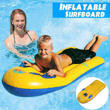 Inflatable Surfboard for Kids, Inflatable Bodyboard for Children with Handles, Portable Surfboard for Children, Outdoor Pool, Beach Floating Mat Pad Water Fun the24kgal
