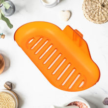 Plastic Soap Dish Holder for Bathroom Shower Wall Mounted Self Adhesive Soap Holder Saver Tray-Plastic Sponge Holder for Kitchen Storage Rack Soap Box, Bathroom ,Sabudani (1 Pc) the24kgal