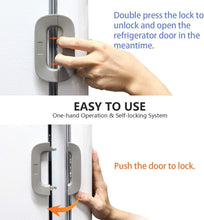 Fridge Freezer Door Lock -Baby Safety Child Lock the24kgal