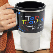 Stainless Steel Insulated Travel Mug - Double-Walled Vacuum Cup with Lid & Handle the24kgal