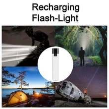Rechargeable Touch-Control LED Flashlight (1 Pc) the24kgal