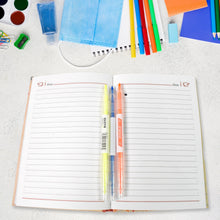 Dual-Headed Highlighter 3 Colors Double head Highlighter Pen (3 Pcs Set) the24kgal