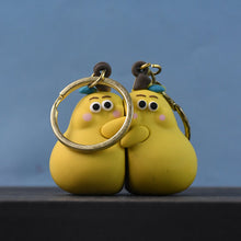 2-in-1 Cute Cartoon Couple Keychain the24kgal
