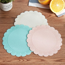 Silicone Round Heat Resistant Mat (2 Pc Set) the24kgal