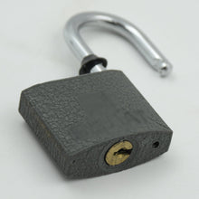 Iron lock, Brass Core and Thickened Black Iron Door Lock With 3 pc Keys for Home Dormitory, Waterproof Antirust Anti-theft locks Outdoor Gate Shed Locks Warehouse Small Iron Door Drawer Lock ( 37 mm ) the24kgal