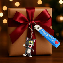 Cute Silicone 3D Key Chain with Metal Hook & Strap (Pack of 1) the24kgal