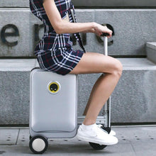 Electric suitcase smart driving luggage electric suitcase scooter with removable battery speed (1 Pc) the24kgal