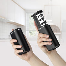 3-Stage Knife Sharpener, Knife grinder Three-sided blade for both water (1 Pc) the24kgal