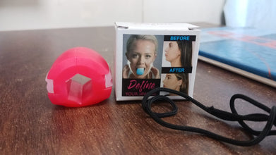 Cn Red Mouth Exerciser Used To Gain Sharp And Chiselled Mouth Easily And Fast. the24kgal