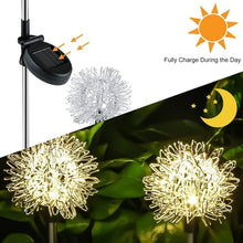 Solar Powered Dandelion Garden Lights (2 Pc) the24kgal
