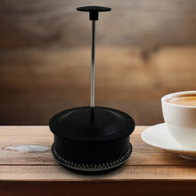 Coffee and Tea maker, Coffee Maker Glass Stainless Steel Coffee Press Glass Teapot for Camping Travel Gifts kitchen tools (Approx 350ml) the24kgal