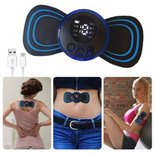 Portable USB Neck Massager Electric Neck Massager Automatic Massage Enhancer Mini Cervical Massager EMS the24kgal