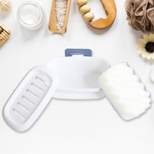 Soap Box With Sponge Dual-use Soap Holder ,Sabudani (2 Pc Set / With Adhesive Hook) the24kgal