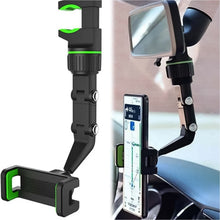 Multifunctional Car Rear View 360° Rotatable Mobile Holder the24kgal