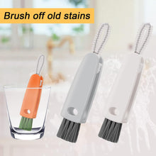 3-in-1 Multifunctional Cleaning Brush Set – Mini Bottle, Cup & Lid Cleaner (1 Pc) the24kgal