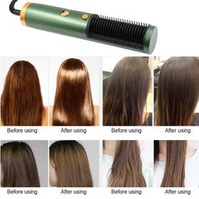 Hair Straightener Comb, Anti Scald Hot Comb Negative Ion Hair Straightener Brush Straightener 3 Gear Constant Temperature for Quick and Professional Hair Salon at Home (1200w), Hair accessories the24kgal