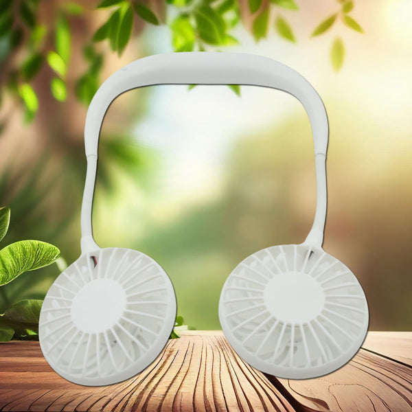 USB Rechargeable Wearable Neckband Fan the24kgal