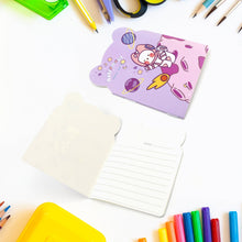 Cute Cartoon Journal Diary, Notebook for Women Men Memo Notepad Sketchbook 16 Pages Writing Journal for Journaling Notes Study School Work Boys Girls, Stationery (120x85MM / 1 Pc) the24kgal