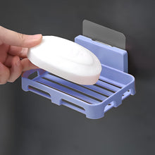 Bathroom & Kitchen Soap Holder: Self-Adhesive ,Sabudani (Plastic Box) the24kgal